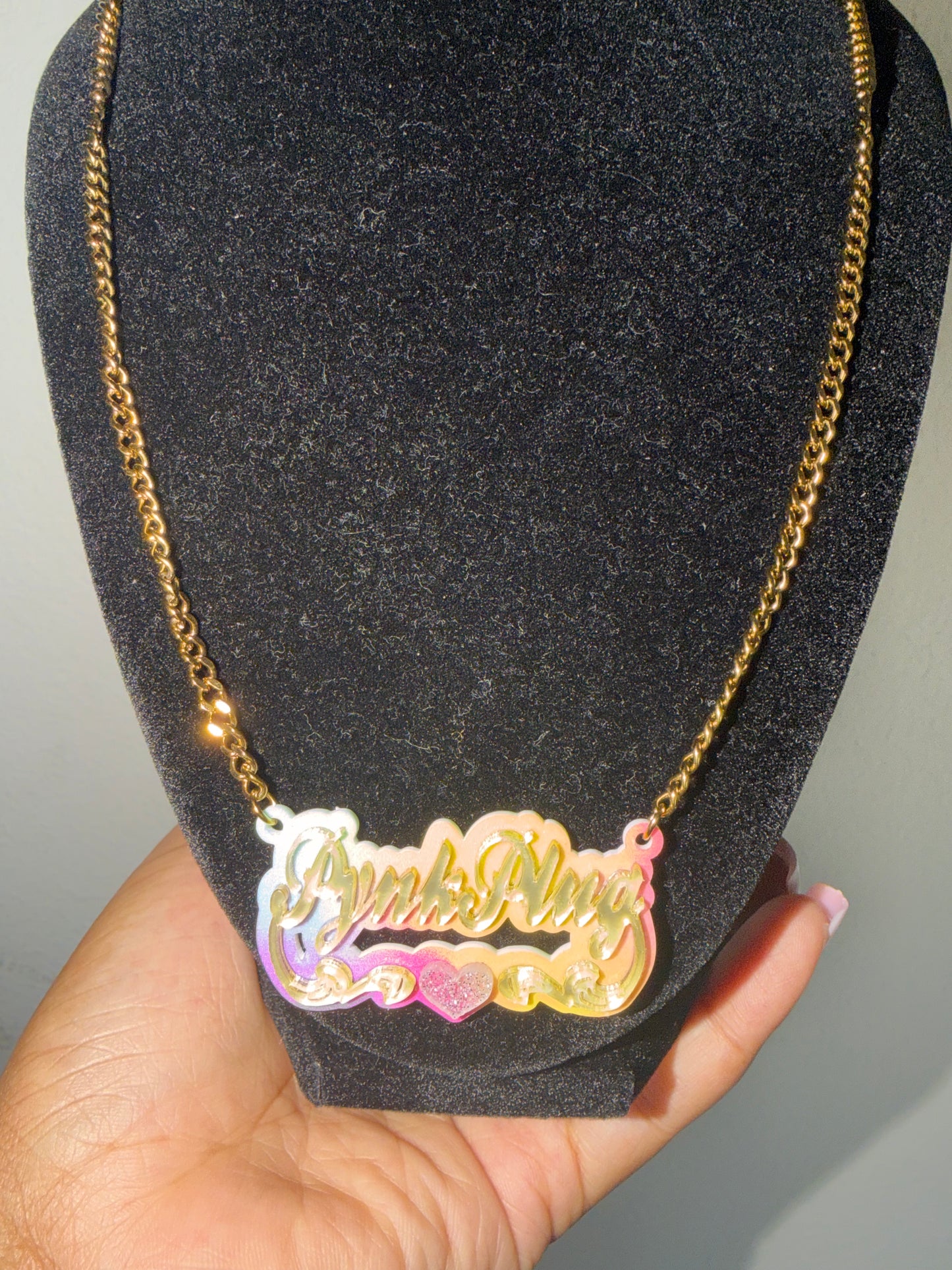 Colorful Nameplate (Custom)