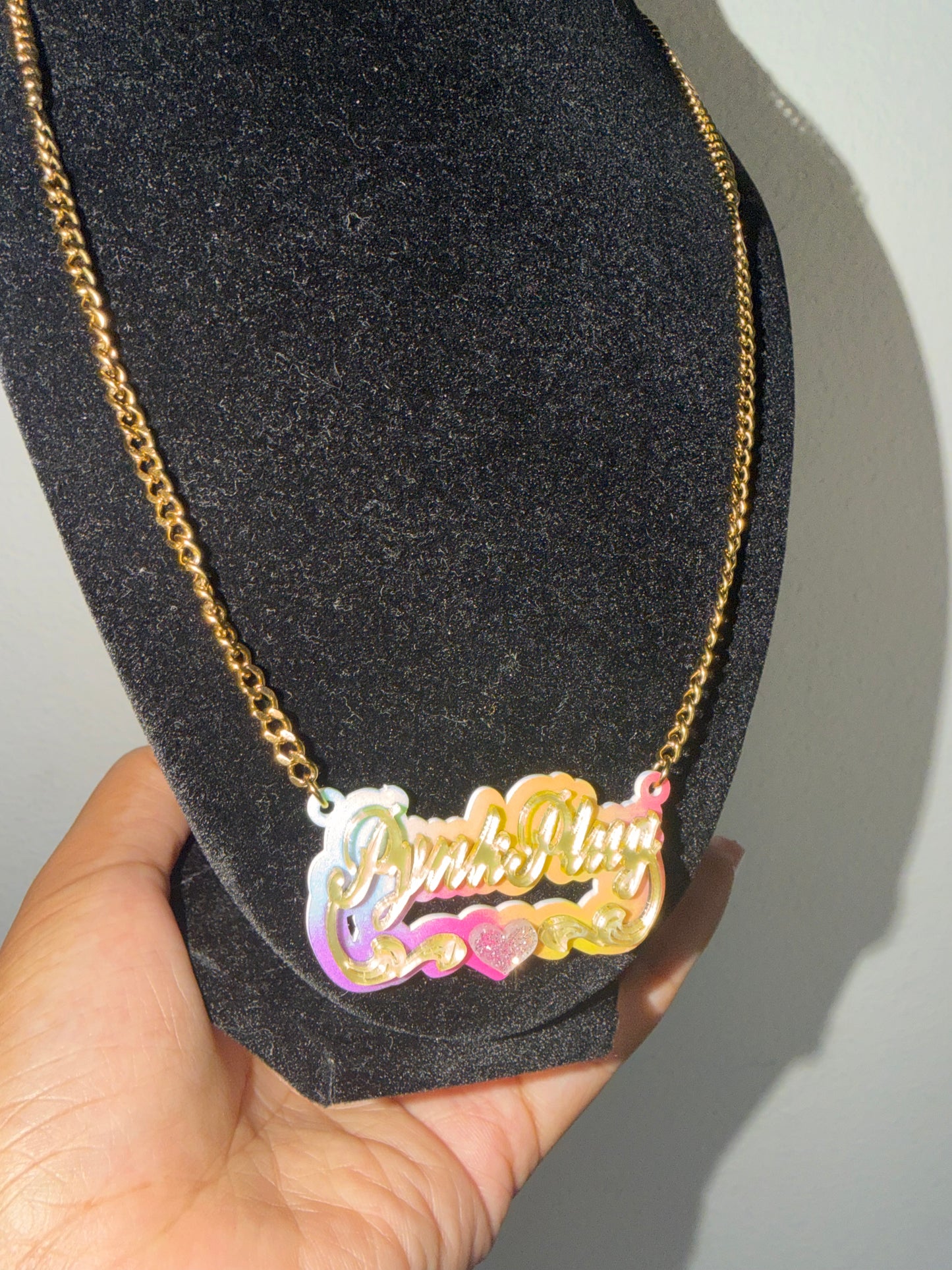 Colorful Nameplate (Custom)