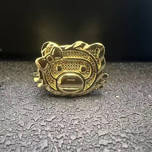 Bape X HK Ring
