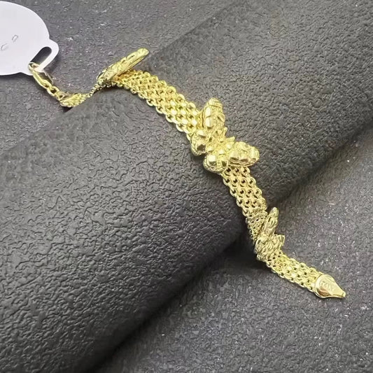Butterfly Nugget Bracelet