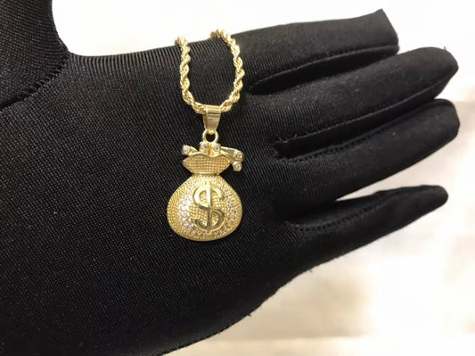 Money Bag Necklace