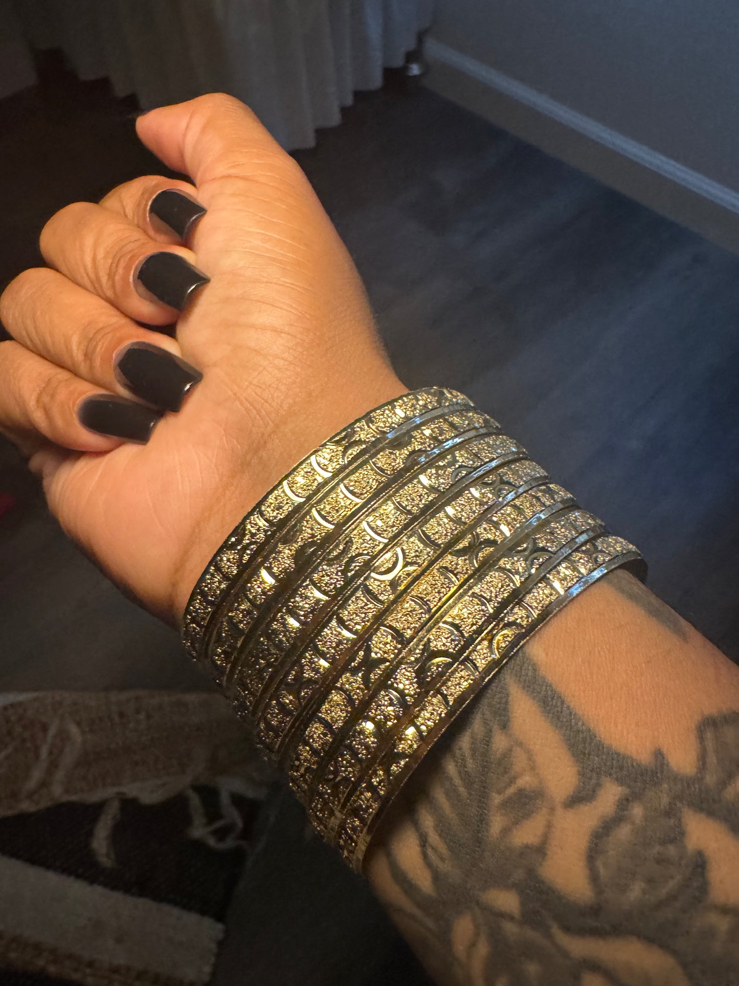 14k Gold Filled Bangles (12 Pack)