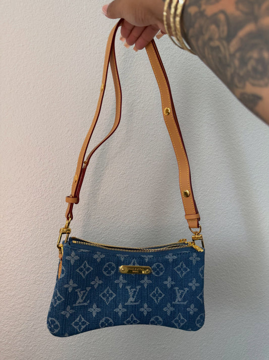 Denim LV Bag (IN STOCK)